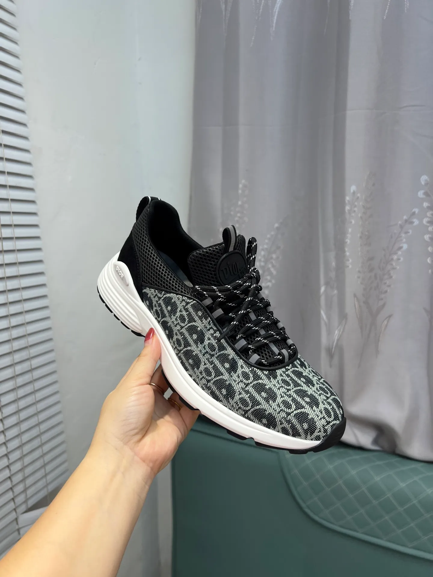 Men's shoes 💰400 [Dior] popular men's shoes, imported mesh splicing material, really inside. Original sole provided by the original factory, 38-45 (45 customized, non-refundable)